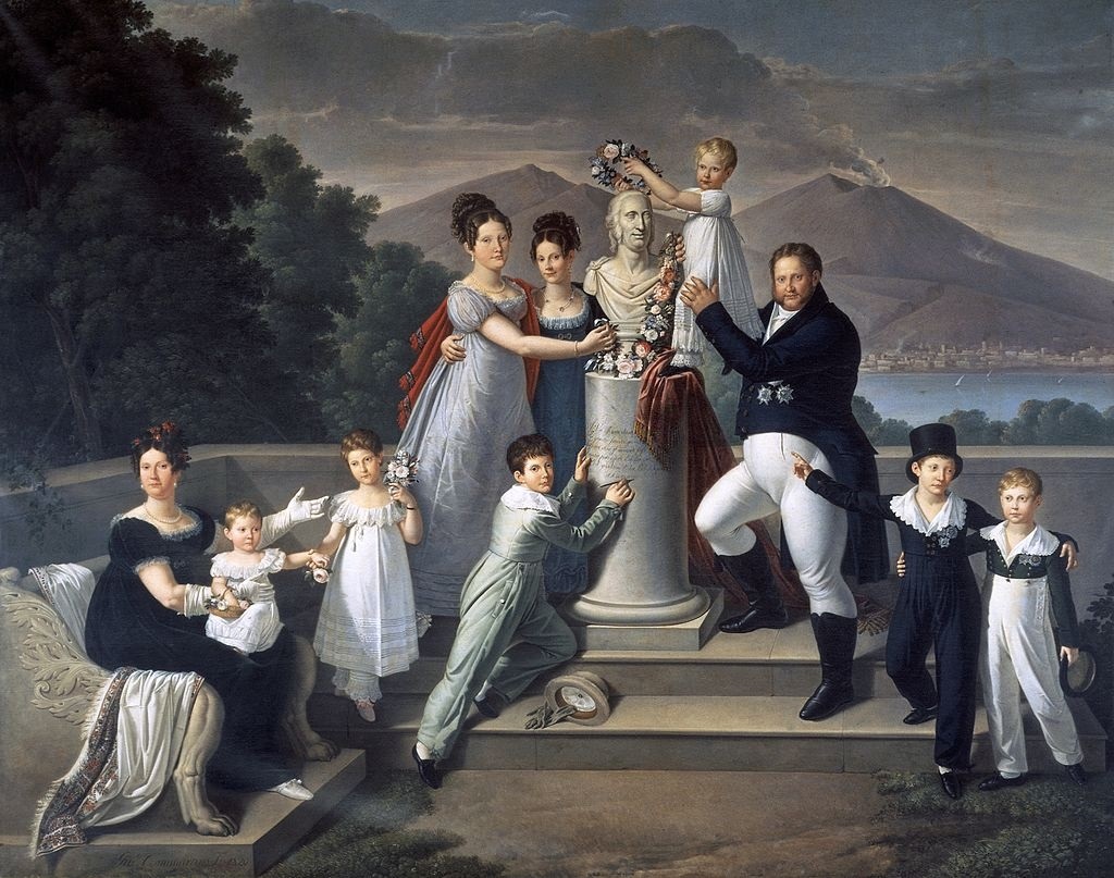 La famiglia Borbone delle due sicilie
